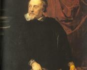 Portrait of Mark-Antoine Lumagne - 安东尼·凡·戴克